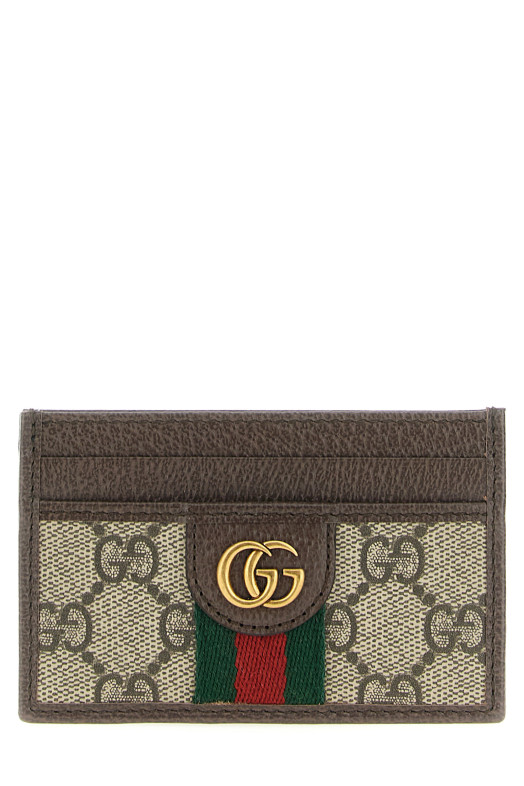 'Ophidia' card holder Brown