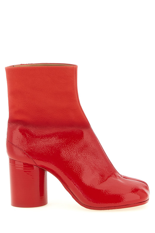 'Tabi' ankle boots Red