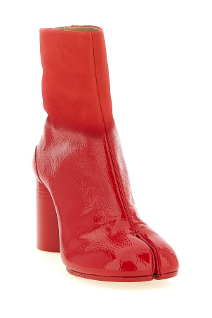 'Tabi' ankle boots Red