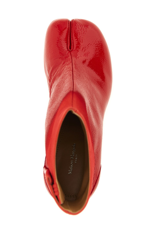 'Tabi' ankle boots Red