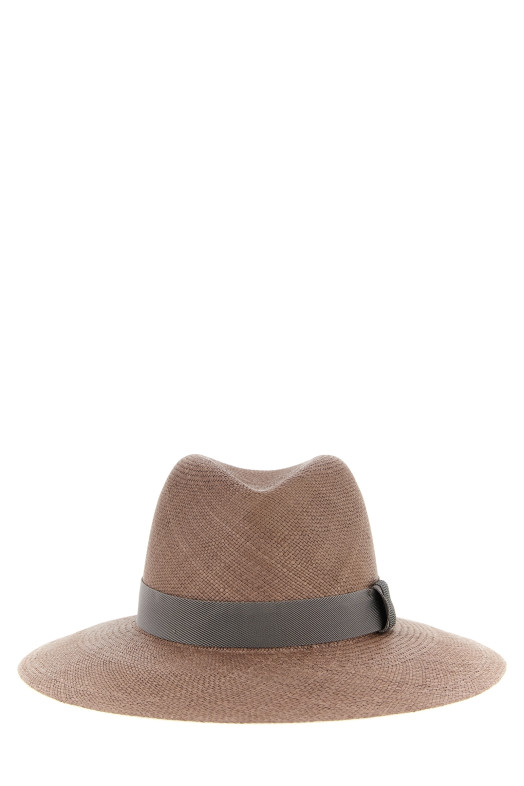 Шляпа «Precious Leather Band», коричневая MCAP90019CUN68