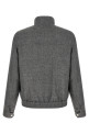 Куртка из хопсака, серая BRUNELLO CUCINELLI MZ4036580C032