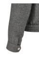 Куртка из хопсака, серая BRUNELLO CUCINELLI MZ4036580C032
