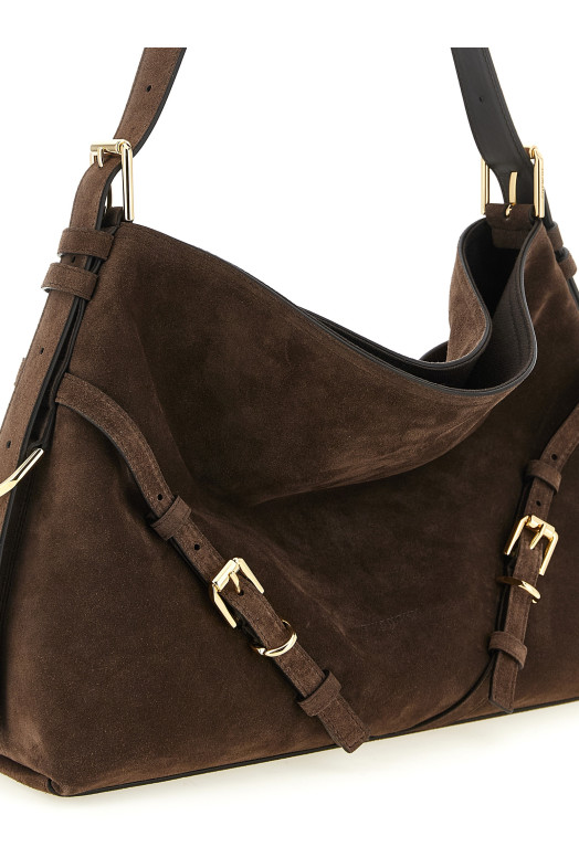 'Voyou' medium shoulder bag Brown