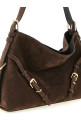 'Voyou' medium shoulder bag Brown