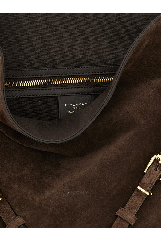 'Voyou' medium shoulder bag Brown