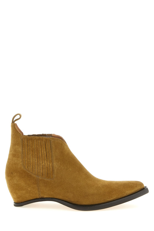 'Western Chelsea Heel-Less' ankle boots Brown