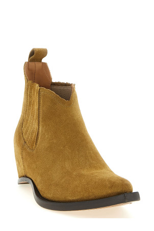 Черевики «Western Chelsea Heel-Less» коричневі S97WU0080P7678T2285