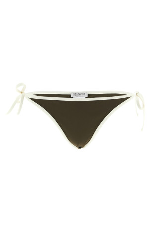 Techno jersey bikini briefs Green