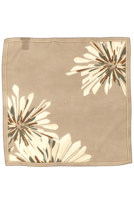 'Bloom Print' scarf Green