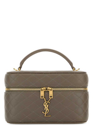 Dove grey nappa leather Vanity Gaby handbag SAINT LAURENT (7667311EL07)
