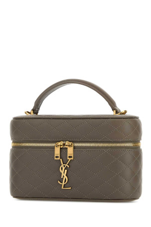Dove grey nappa leather Vanity Gaby handbag SAINT LAURENT (7667311EL07)