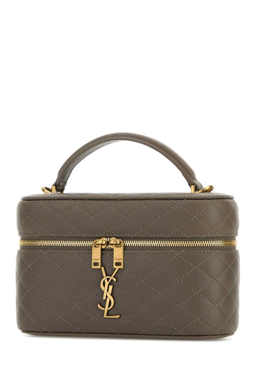 Dove grey nappa leather Vanity Gaby handbag SAINT LAURENT (7667311EL07)