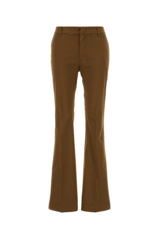 Брюки Elsa из эластичного хлопка цвета «бисквит», модель PT TORINO (CDVTELZ00STDSR75)