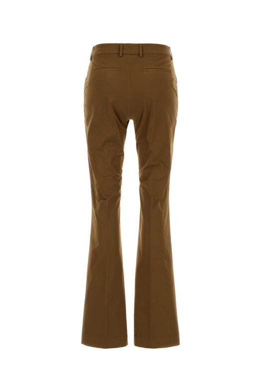 Брюки Elsa из эластичного хлопка цвета «бисквит», модель PT TORINO (CDVTELZ00STDSR75)