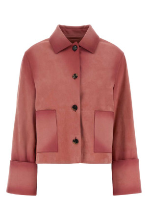 Pink leather jacket Pink LOEWE (S359Y34LAH)