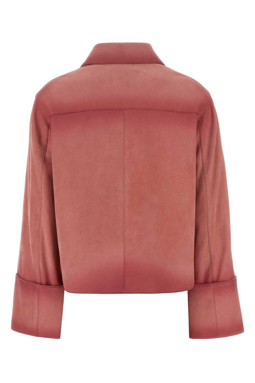 Pink leather jacket Pink LOEWE (S359Y34LAH)