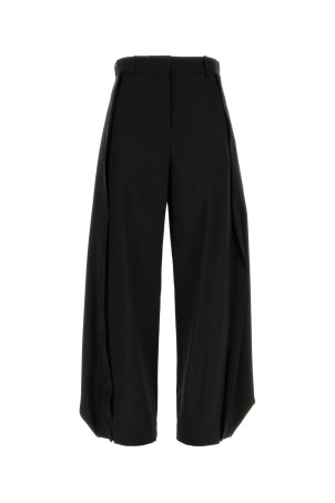Black wool wide-leg pant Black LOEWE (S540Y04XNC)