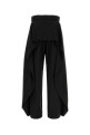 Black wool wide-leg pant Black LOEWE (S540Y04XNC)