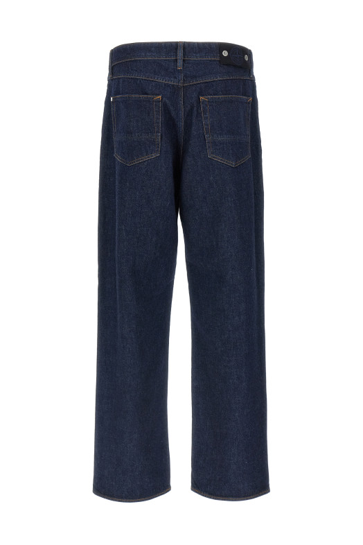 Indigo denim jeans Blue