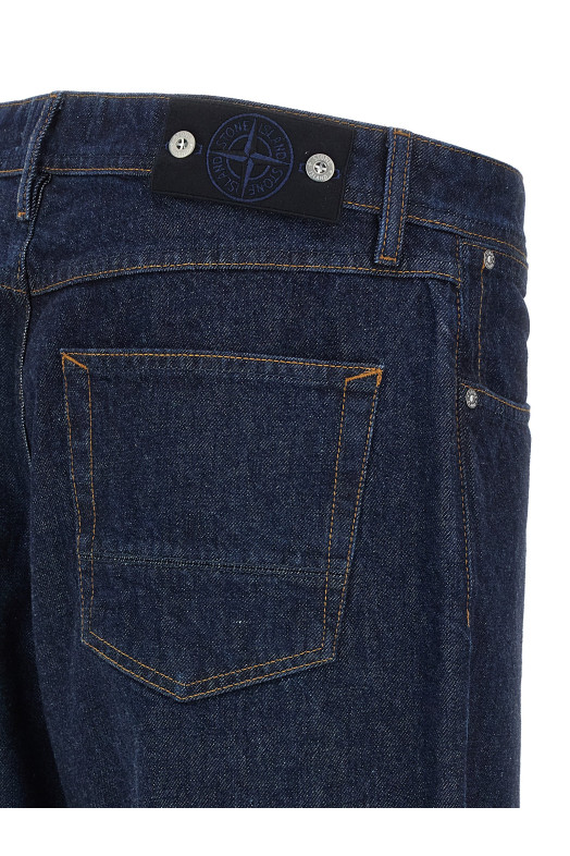 Indigo denim jeans Blue