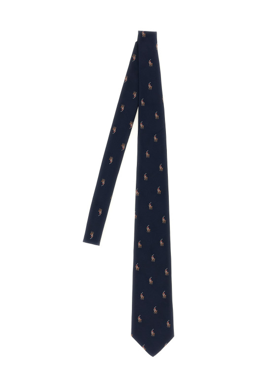 'Pony Polo' tie Blue