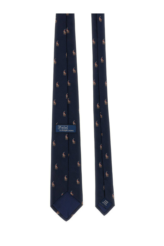 'Pony Polo' tie Blue