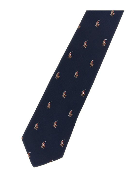 'Pony Polo' tie Blue