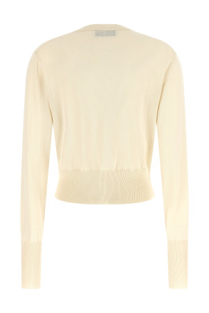 'Bea Cropped' cardigan White