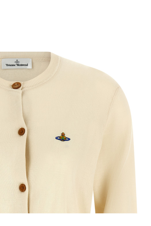 Кардиган «Bea Cropped» белого цвета 1803002UY003FA408