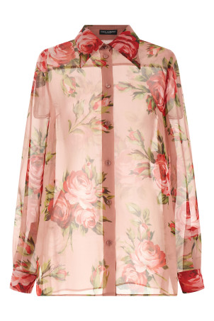 'Bouquet Rose' shirt Pink