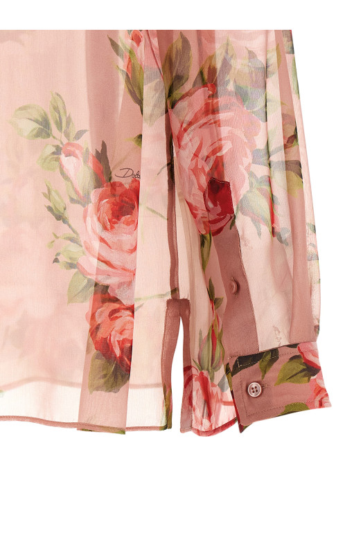 Рубашка «Bouquet Rose», розового цвета F5U24TIS11FHF5ZN