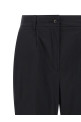 Poplin pants Black