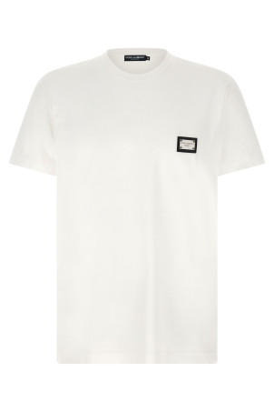 Logo plate T-shirt White