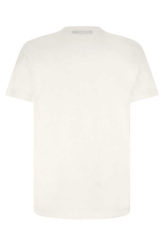 Футболка с логотипом, белая DOLCE & GABBANA G8PT1TG7P1BW0800