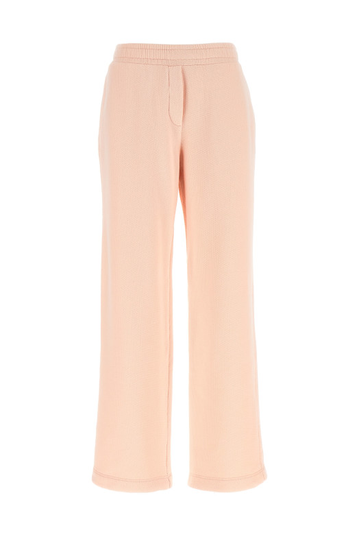 Джоггеры с вышитым логотипом, розовые DOLCE & GABBANA FTC91ZGDDMDF0372