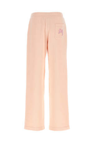 Logo embroidery joggers Pink