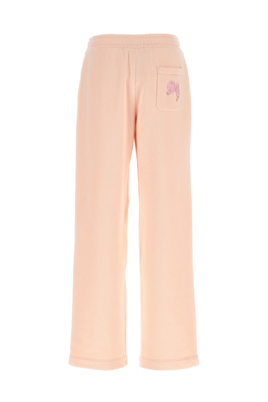 Джоггеры с вышитым логотипом, розовые DOLCE & GABBANA FTC91ZGDDMDF0372