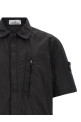 Накидка из нейлона, металлический черный STONE ISLAND L1S151200028S0019V0029