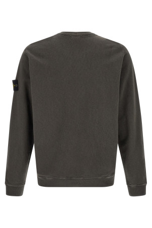 Brushed cotton sweatshirt Gray