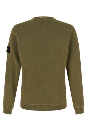 Brushed cotton sweatshirt Green