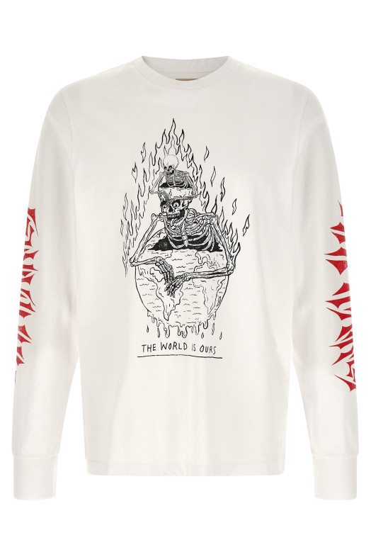 Printed T-shirt White