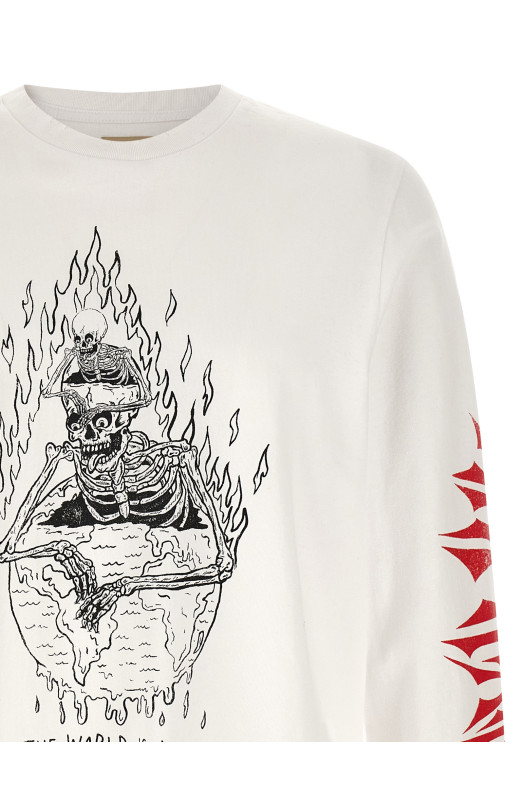 Printed T-shirt White