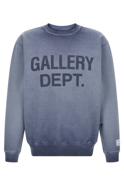  Logo print sweatshirt Blue