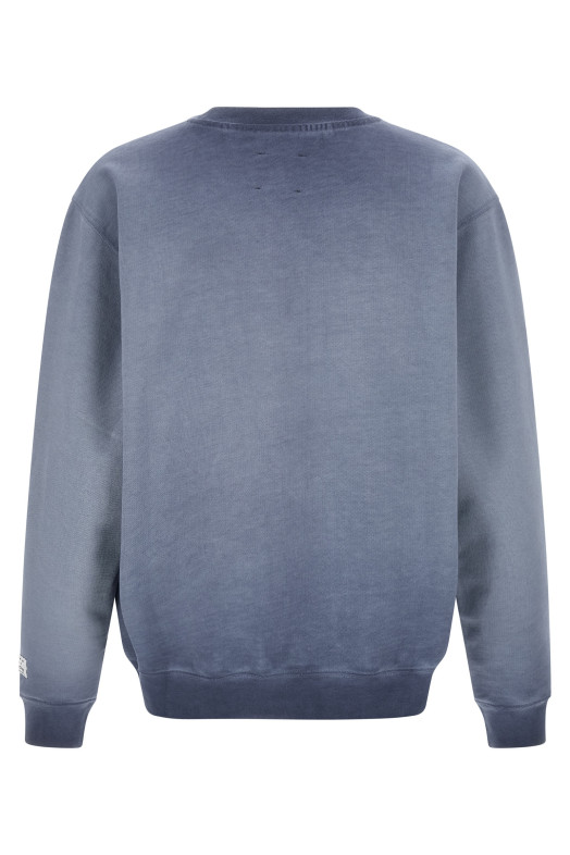  Logo print sweatshirt Blue