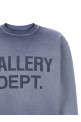 Logo print sweatshirt Blue