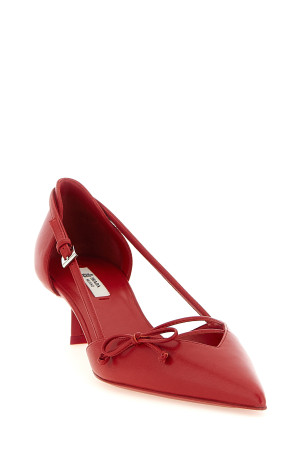 Відкриті насоси з боків Червоний PRADA 1I442OFB045011F0011