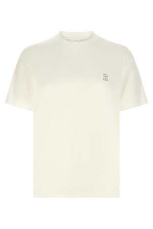 Logo print T-shirt White