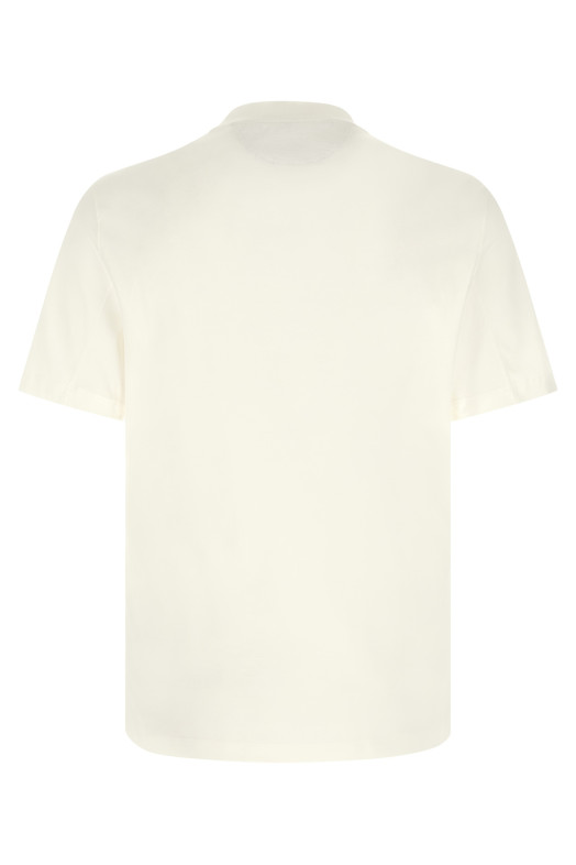 Футболка с логотипом, белая BRUNELLO CUCINELLI M0B138440CE139