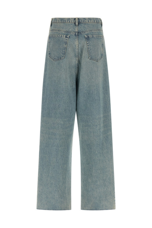 Low crotch jeans BLUE